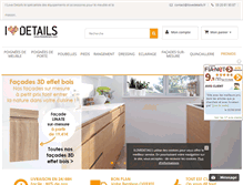 Tablet Screenshot of ilovedetails.com